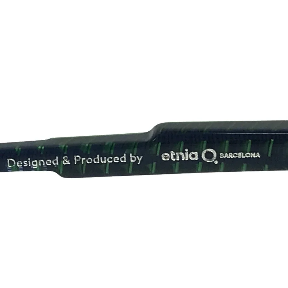Etnia Barcelona Eyeglasses Frame MIKEL PTBL Petrol Blue Round Full Rim 50-19-145